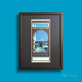 Pubblicità originale poster vintage Tunisia - 1974