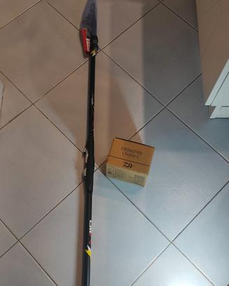Canna da pesca con mulinello