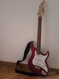 Cort G100 con finitura Open Pore Black Cherry.