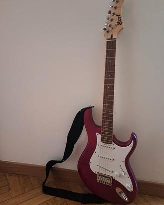 Cort G100 con finitura Open Pore Black Cherry.
