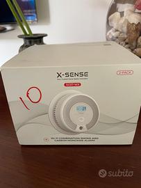 X sense Rilevatori fumo e monossido carbonio wifi