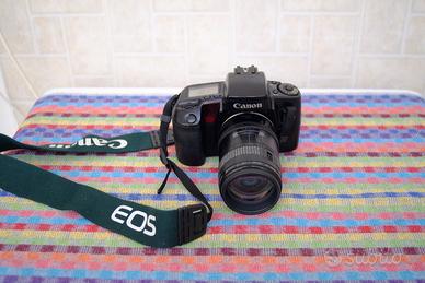 canon elan af + ef 135/2,8 soft focus funzionante