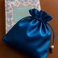 borsa a sacchetto in raso modello Halité 