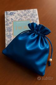 borsa a sacchetto in raso modello Halité 