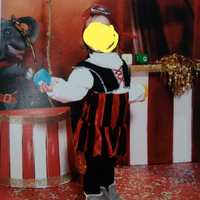 Vestito di carnevale femminile, Pirata