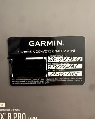 GARMIN FENIX 8 PRO