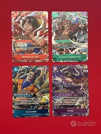 Lotto carte OnePiece TCG
