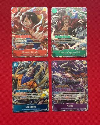 Lotto carte OnePiece TCG