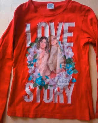 t-shirt Disney manica lunga Violetta 10 anni