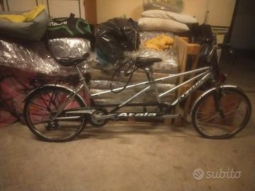 bicicletta  tandem 2 posti 
