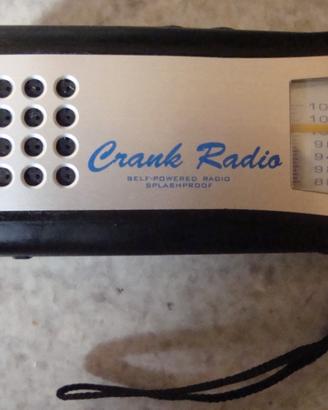 Radio a Dinamo/pile Torcia,Antenna,Microf.Cuffie