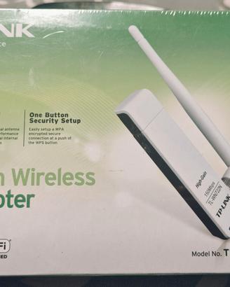 TL-WN722N
150Mbps High Gain Wireless USB Adapter