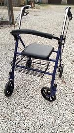 Deambulatore Rollator pieghevole
