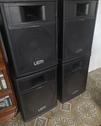 CASSE DIFFUSORI PER LIVE O FESTE