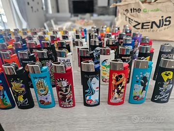 Set di accendini smoking e clipper