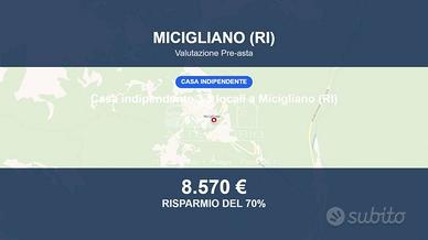 Immobile in asta di 75 m² a Micigliano
