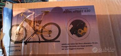 Porta bici per tetto auto