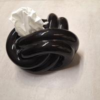 Porta fazzoletti in ceramica