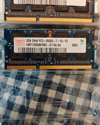 Kit memoria ram per Imac pc3 8500s