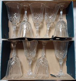 Bicchieri cristallo Cristal d’Arques Paris