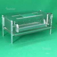 Gabbia per quaglie ovaiole