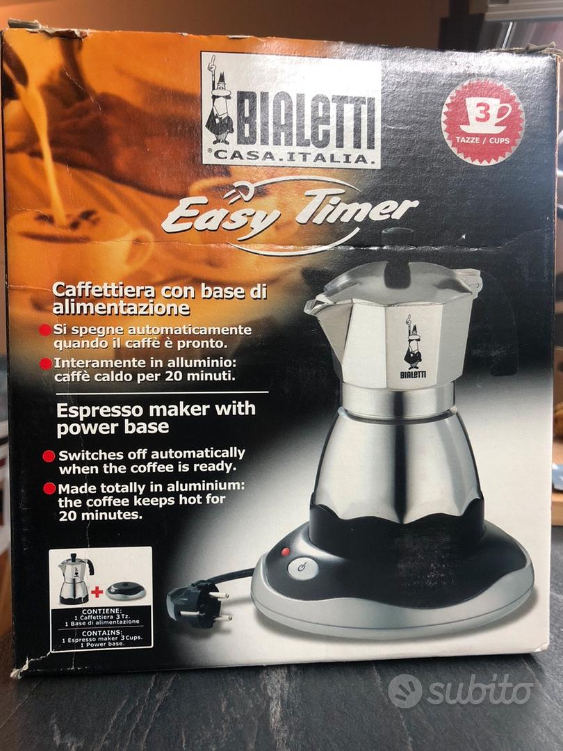 Bialetti Easy Timer caffettiera elettrica 3 tazze - Elettrodomestici In  vendita a Verona