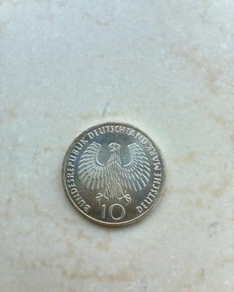Moneta 10 Marchi 1972