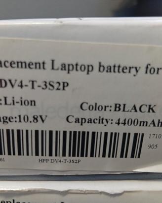 Batteria per PC portatile laptop HP etc.