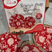 Servizio piatti natalizi