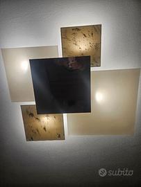 Plafoniera con specchio design