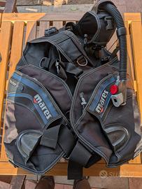 Equipaggiamento scuba per 2 GAV+pinne + sacca