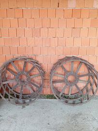 Ruote ferro per trattore o altro