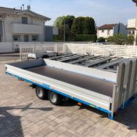 Rimorchio per auto barthau basculante + rampa 35q