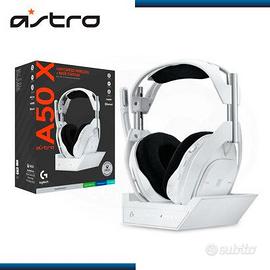 Cuffie Logitech Astro A50X bianche wireless