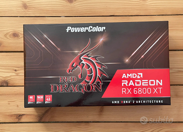 Scheda Grafica RedDragon AMD  RX 6800 XT 16GB VRAM