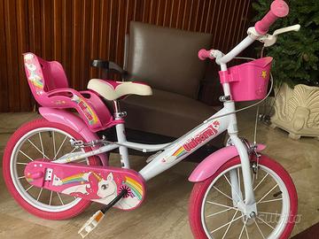 Biclicletta bimba misura 5/6 anni