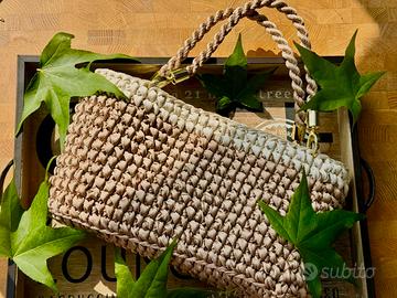 Borsa Uncinetto - Cipro Beige