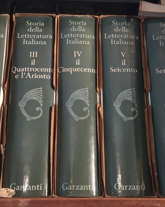 Enciclopedia STORIA della Letteratura Italiana
