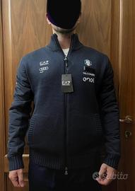 Bomber / giacca EA7  - blu - taglia L - NUOVO