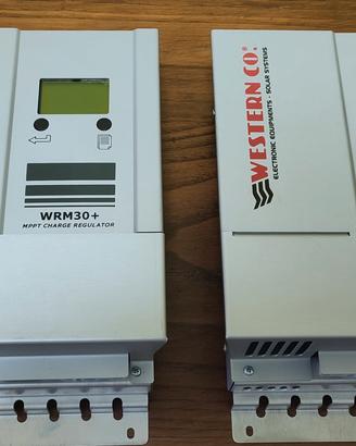 Coppia di regolatorI di carica western WRM30+ 