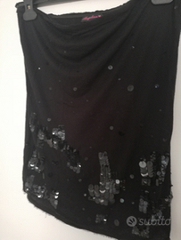 Top con paillettes
