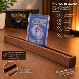 Supporto in legno per Top Loader - Pokémon
