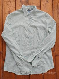 Camicia GAS rigata verde acqua taglia XL