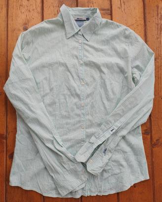 Camicia GAS rigata verde acqua taglia XL