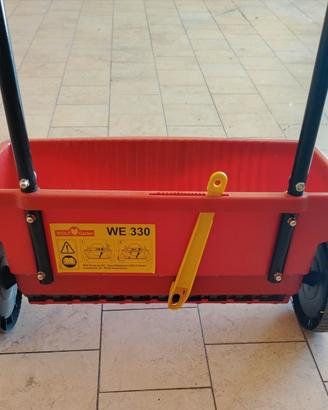 Carrello seminatrice manuale prato 