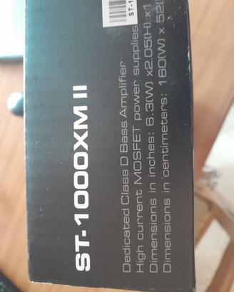 Amplificatore Zapco ST-1000MXII Nuovo