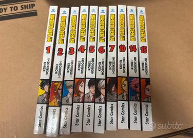 Manga My Hero academia Boku no hero Italiano