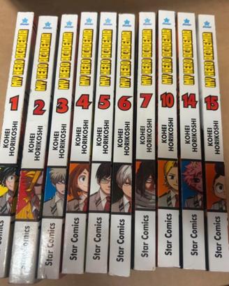 Manga My Hero academia Boku no hero Italiano