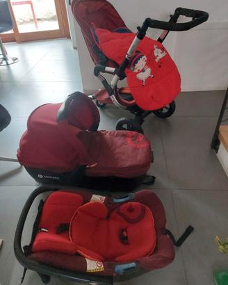 Trio Passeggino Carrozzina Seggiolino