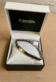 Bracciale uomo 2Jewels in acciaio